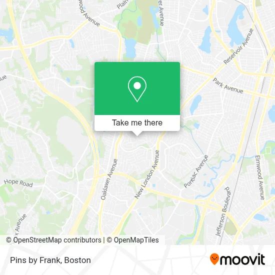 Pins by Frank map