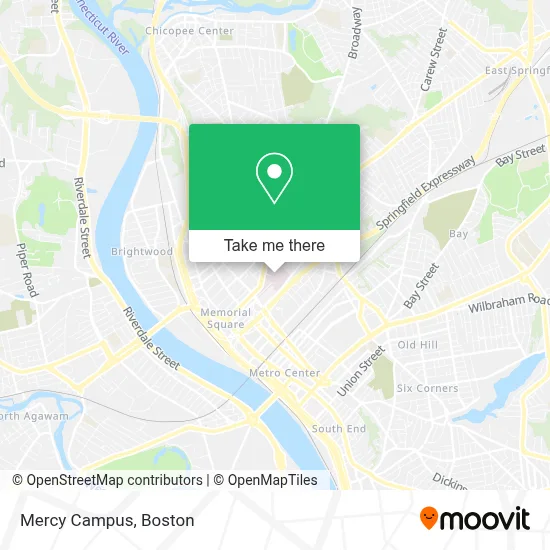Mercy Campus map