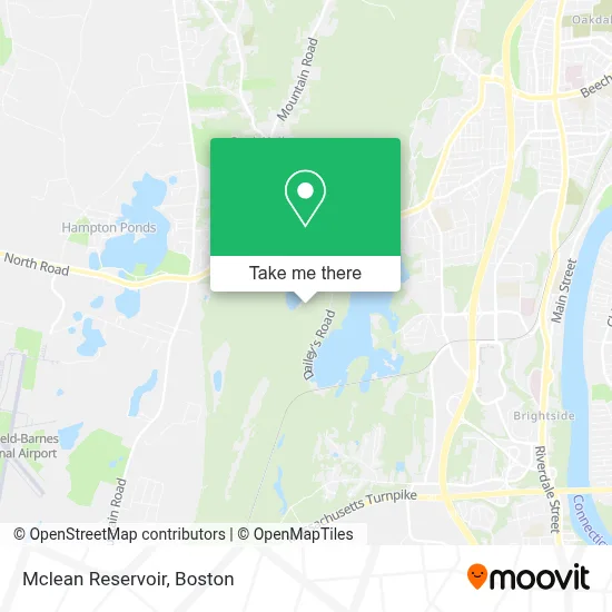 Mclean Reservoir map