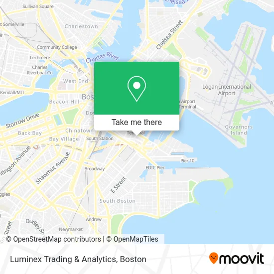 Luminex Trading & Analytics map