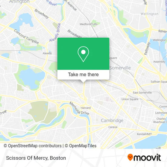 Scissors Of Mercy map