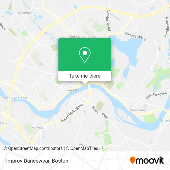 Improv Dancewear map