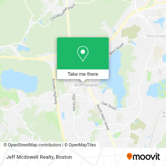 Jeff Mcdowell Realty map