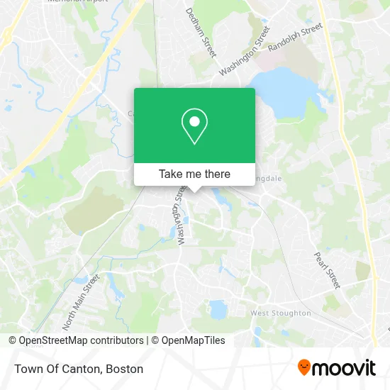 Town Of Canton map
