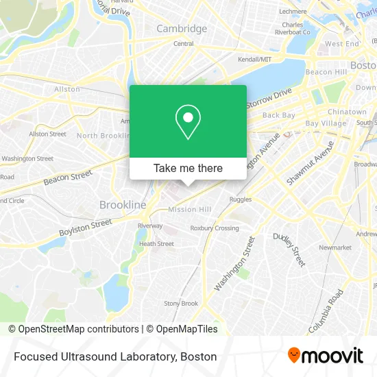 Focused Ultrasound Laboratory map