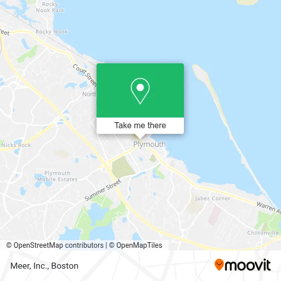Meer, Inc. map