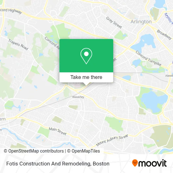 Fotis Construction And Remodeling map