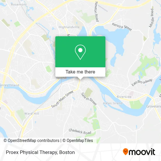Proex Physical Therapy map