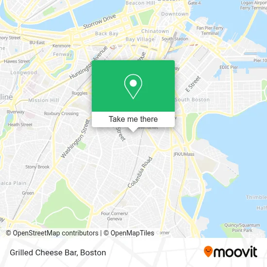 Grilled Cheese Bar map