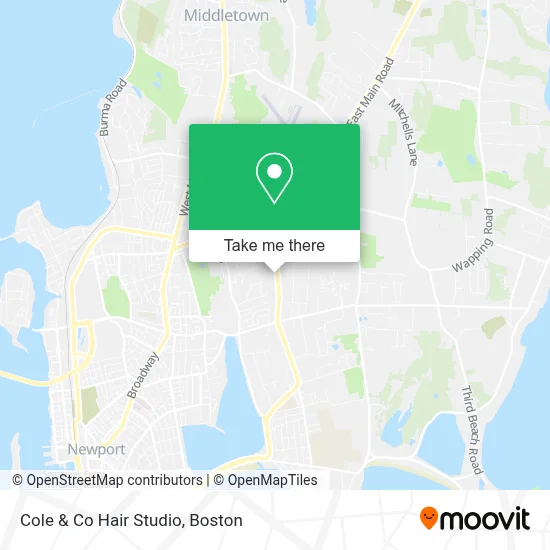 Cole & Co Hair Studio map