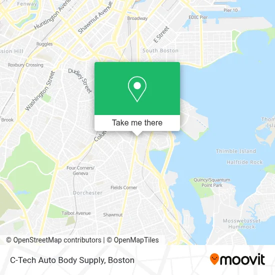 C-Tech Auto Body Supply map