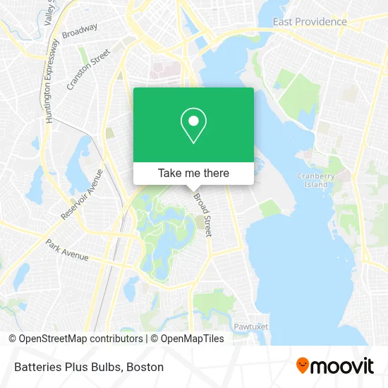 Batteries Plus Bulbs map