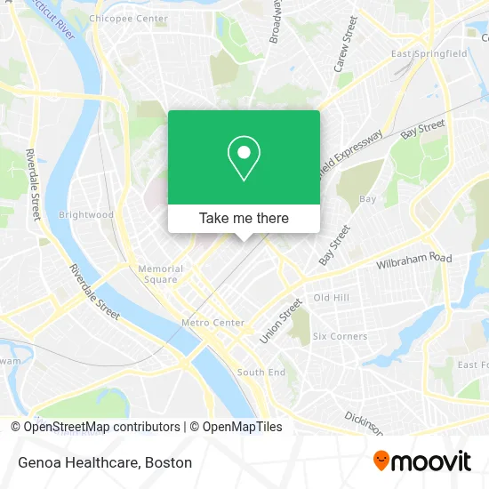 Genoa Healthcare map