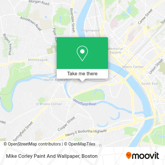 Mike Corley Paint And Wallpaper map