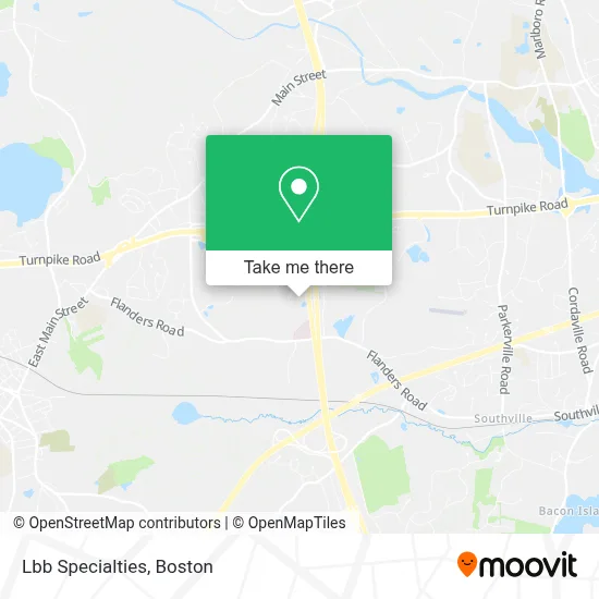 Lbb Specialties map
