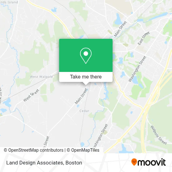 Land Design Associates map