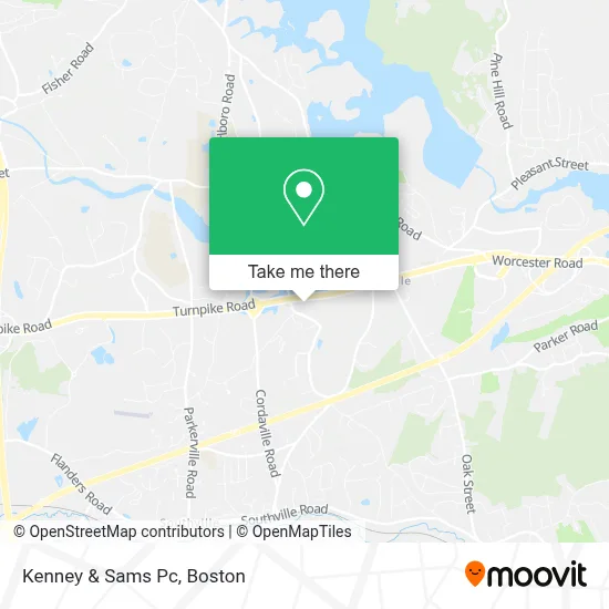 Kenney & Sams Pc map