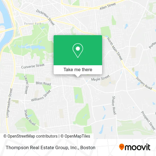 Thompson Real Estate Group, Inc. map