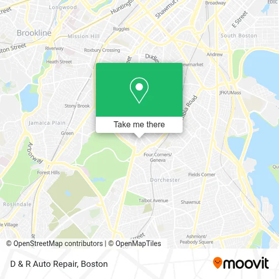 D & R Auto Repair map