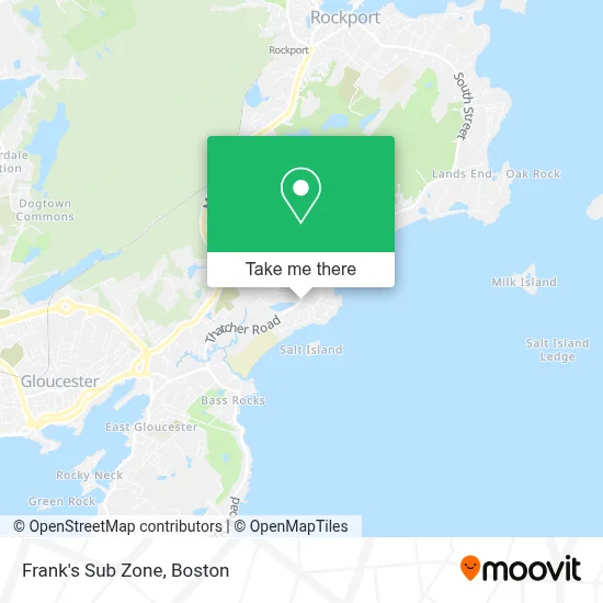 Frank's Sub Zone map