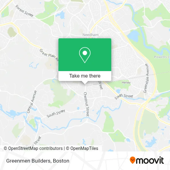 Greenmen Builders map