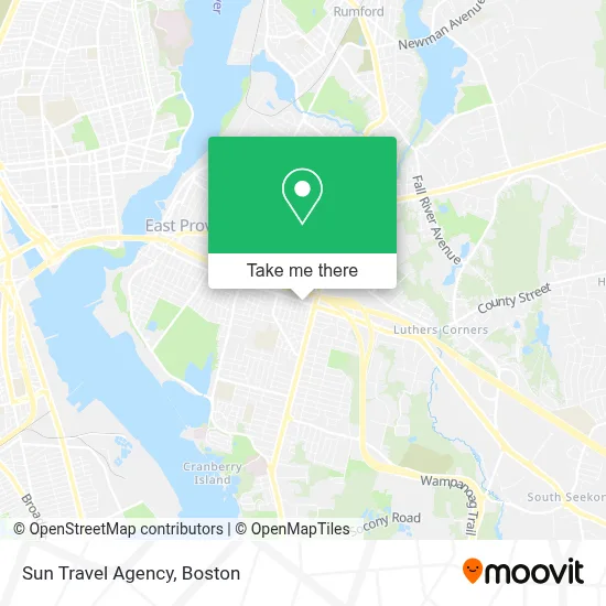Sun Travel Agency map