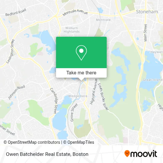 Owen Batchelder Real Estate map