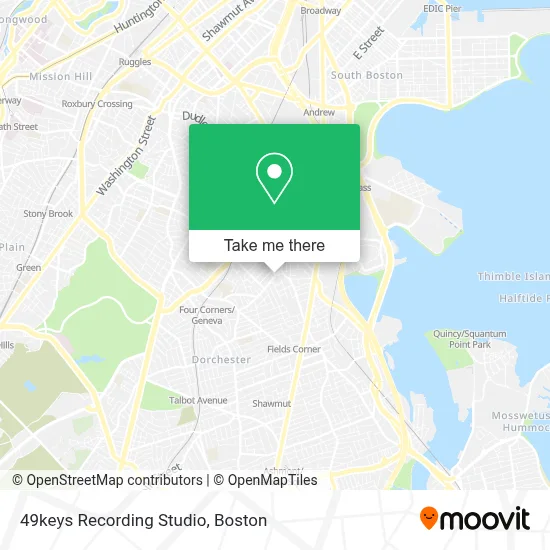 49keys Recording Studio map