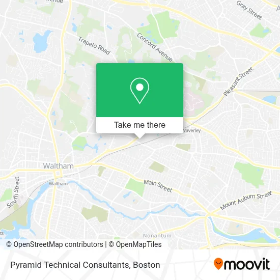 Pyramid Technical Consultants map