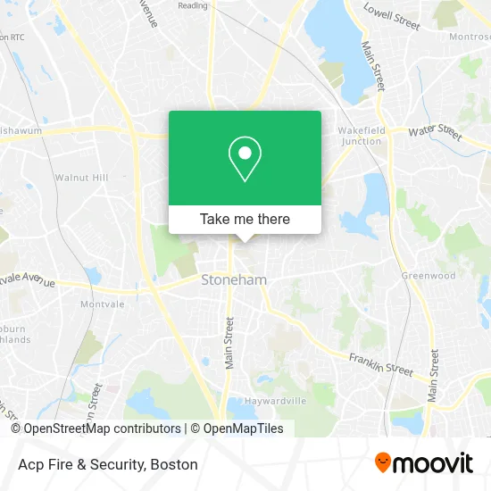 Acp Fire & Security map