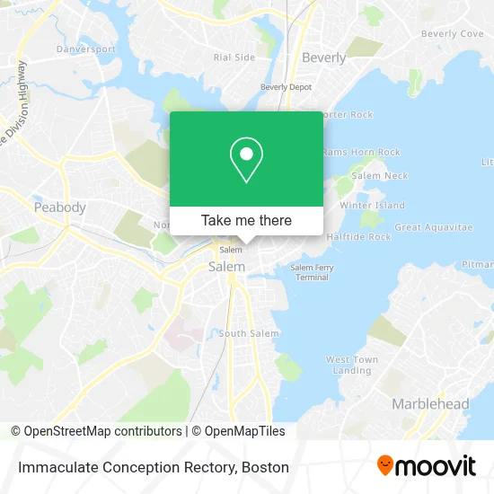 Immaculate Conception Rectory map