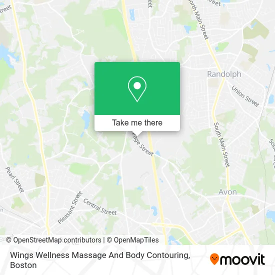Wings Wellness Massage And Body Contouring map
