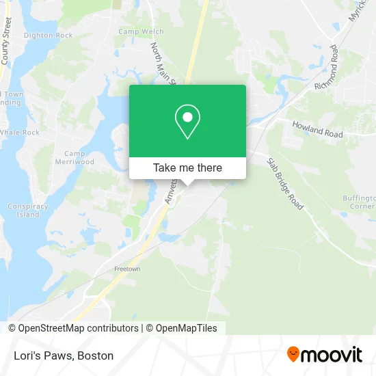 Lori's Paws map