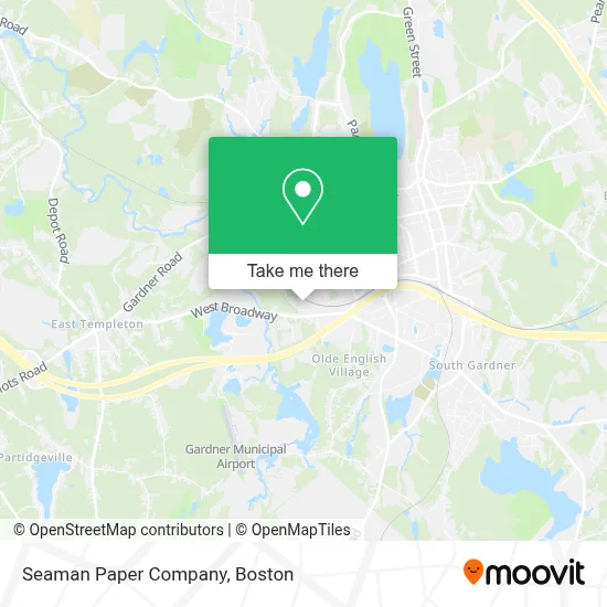 Seaman Paper Company map