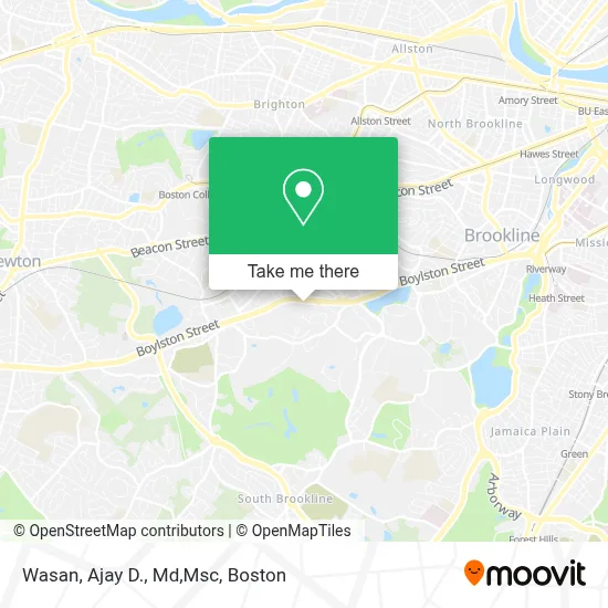 Wasan, Ajay D., Md,Msc map