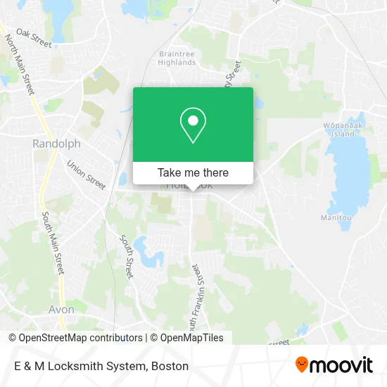 E & M Locksmith System map