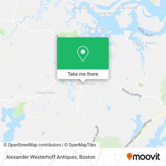Alexander Westerhoff Antiques map