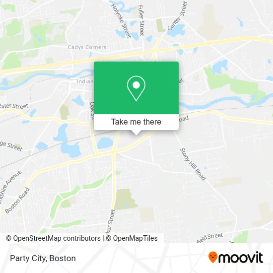 Party City map