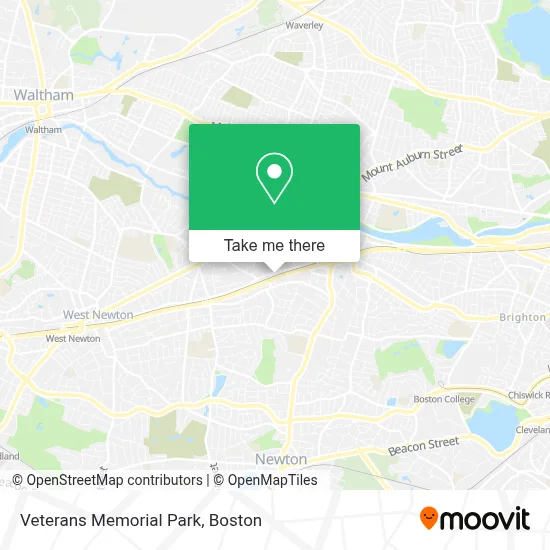 Veterans Memorial Park map