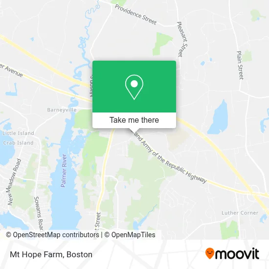 Mt Hope Farm map