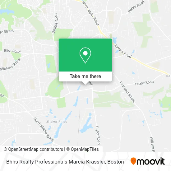 Bhhs Realty Professionals Marcia Krassler map
