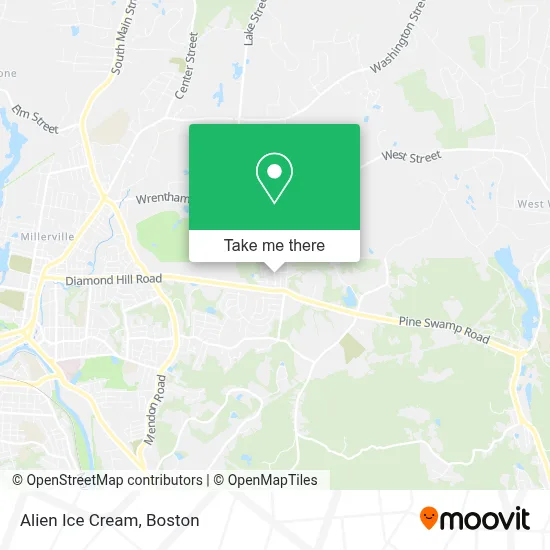 Alien Ice Cream map