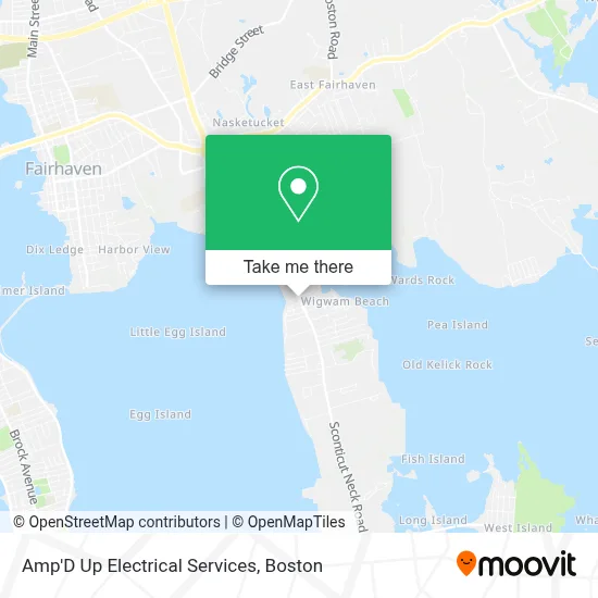 Amp'D Up Electrical Services map