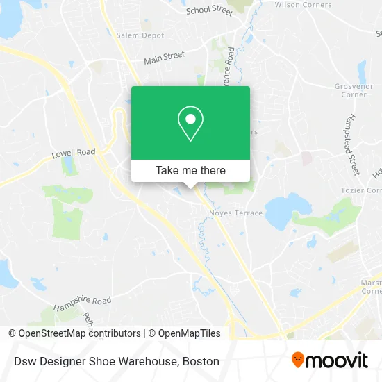Dsw Designer Shoe Warehouse map