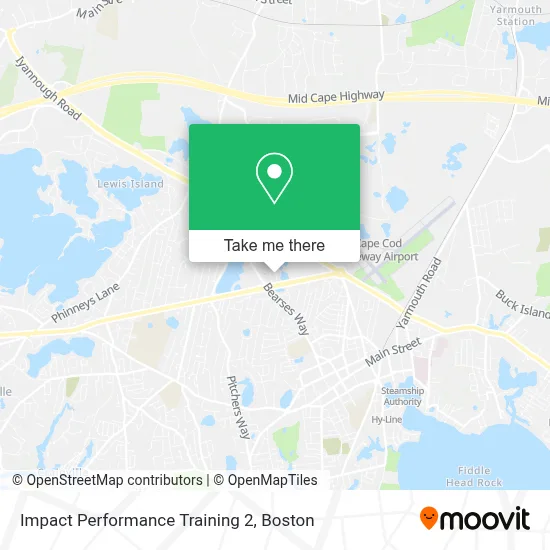 Impact Performance Training 2 map