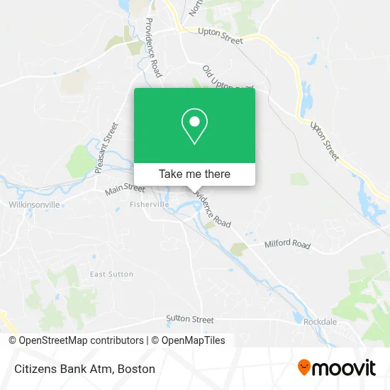 Citizens Bank Atm map