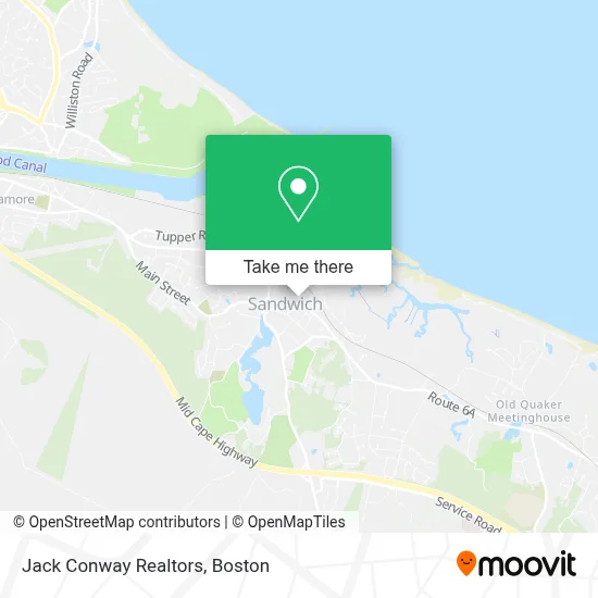 Jack Conway Realtors map
