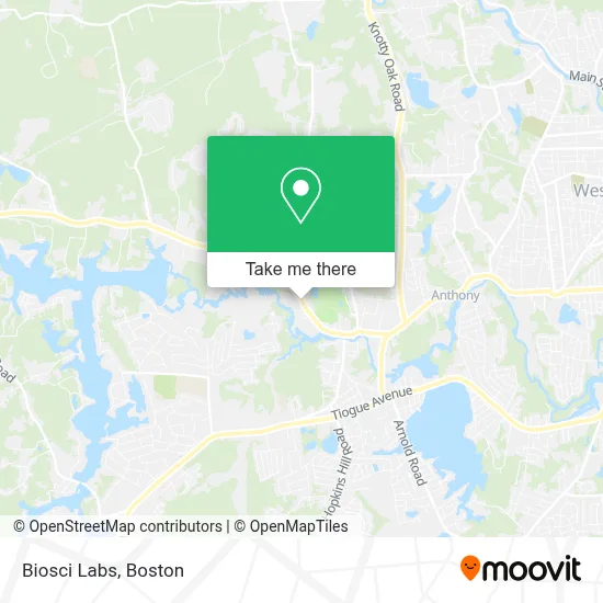 Biosci Labs map