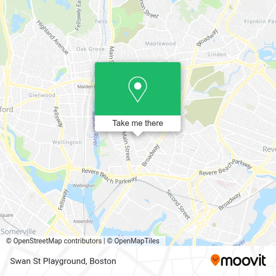 Swan St Playground map