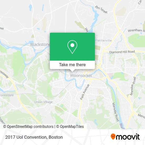 2017 Uol Convention map